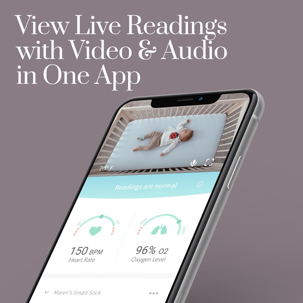 Owlet Baby Monitor Duo V3 - Smart Sock & HD Camera