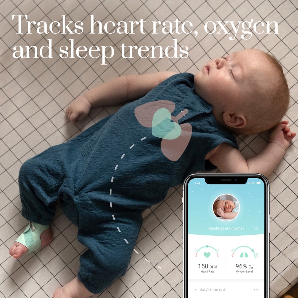 Owlet Duo V3 Baby Monitor with Smart Sock HD Camera BabyDoc