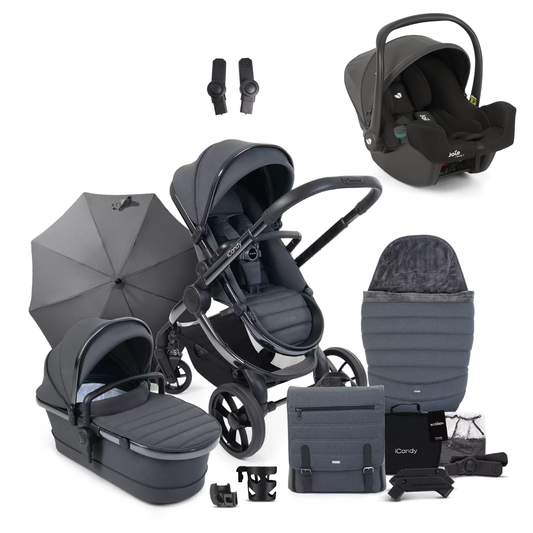 iCandy Peach 7 Bundle with Joie iSnug 2 iSize Car Seat