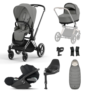 Cybex Priam Essentials Bundle with Cybex Cloud T and Base T