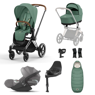 Cybex Priam Essentials Bundle with Cybex Cloud T and Base T