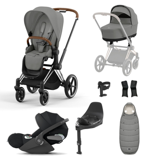 Cybex Priam Essentials Bundle with Cybex Cloud T and Base T