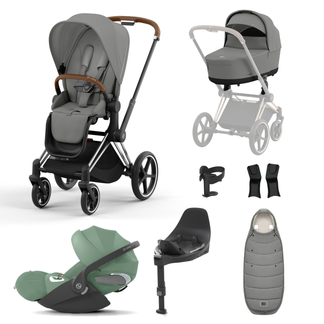 Cybex Priam Essentials Bundle with Cybex Cloud T and Base T