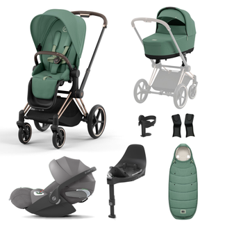 Cybex Priam Essentials Bundle with Cybex Cloud T and Base T