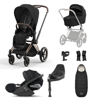 Cybex Priam Essentials Bundle with Cybex Cloud T and Base T