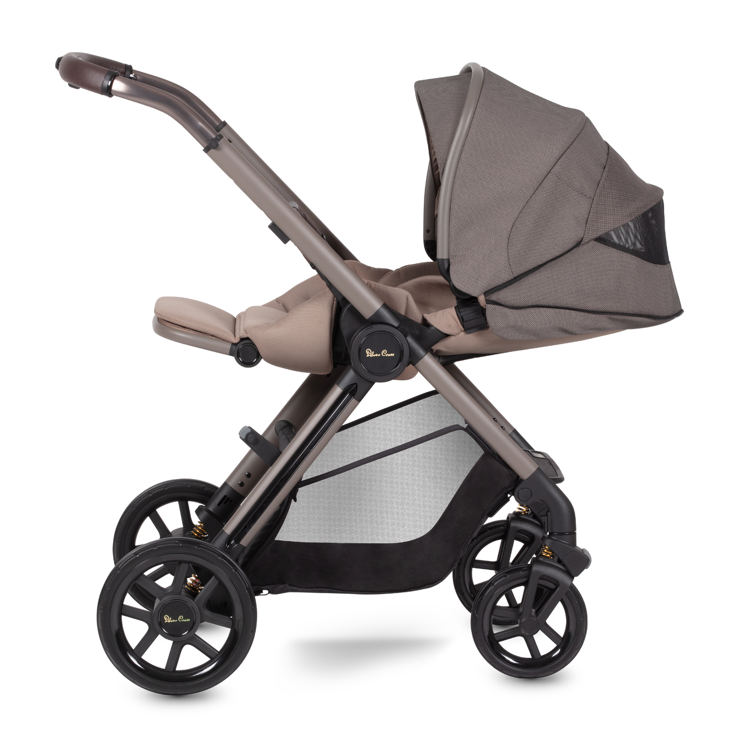 Silver Cross Reef Deluxe Bundle with Silver Cross Dream Car Seat and Base