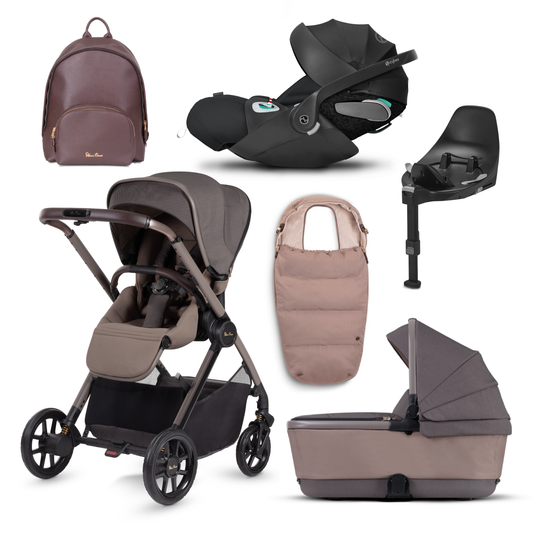Silver Cross Reef Bundle with Cybex Cloud Z2 Car Seat and Base