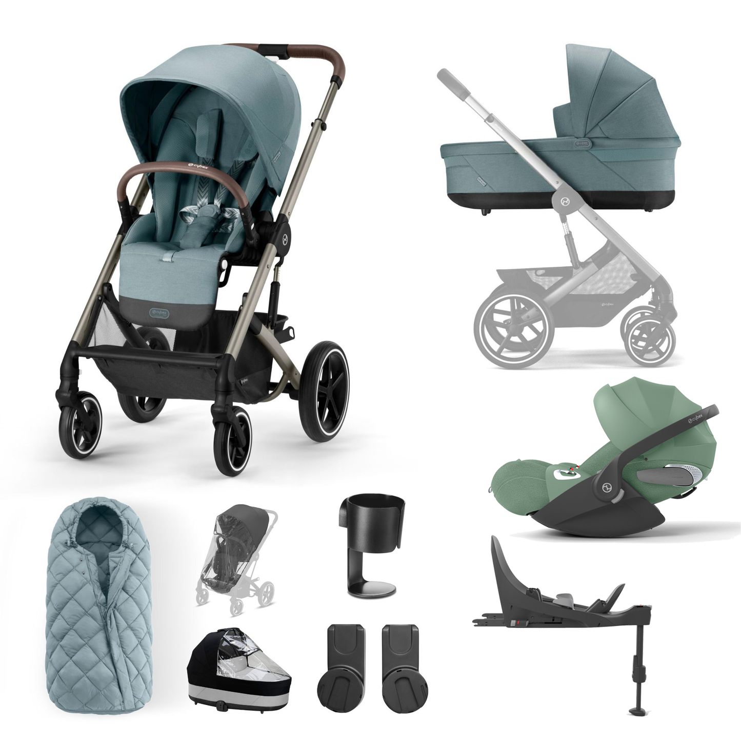 Cybex Balios S Lux (2023) with Cloud T and Base T Bundle
