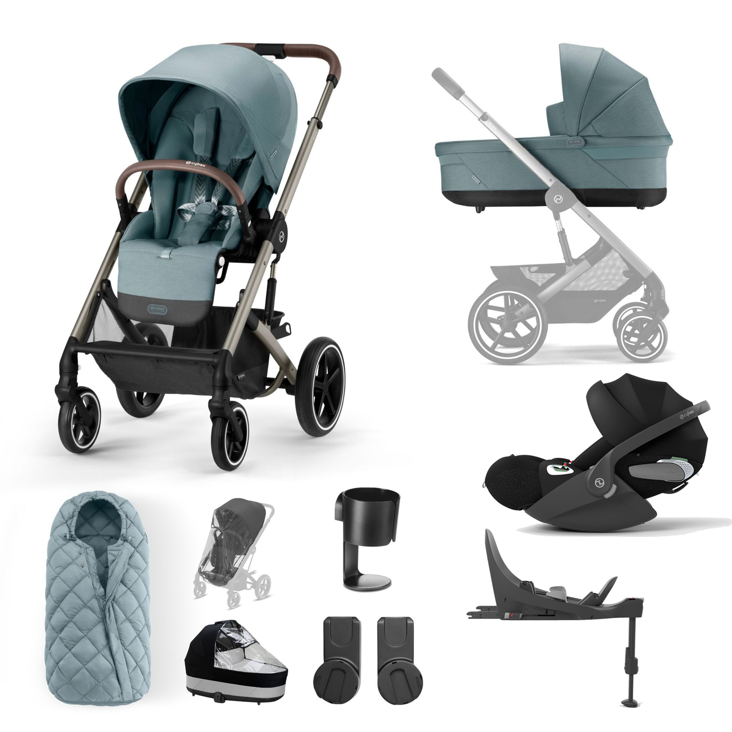 Cybex Balios S Lux (2023) with Cloud T and Base T Bundle