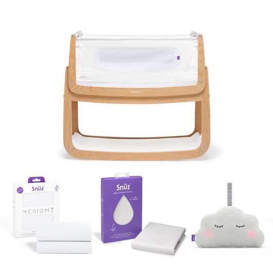 SnuzPod 4 Bedside Crib - 6 piece bundle