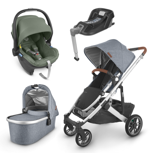 UPPAbaby Cruz with Mesa Car seat and base