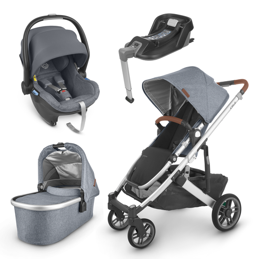 UPPAbaby Cruz with Mesa Car seat and base