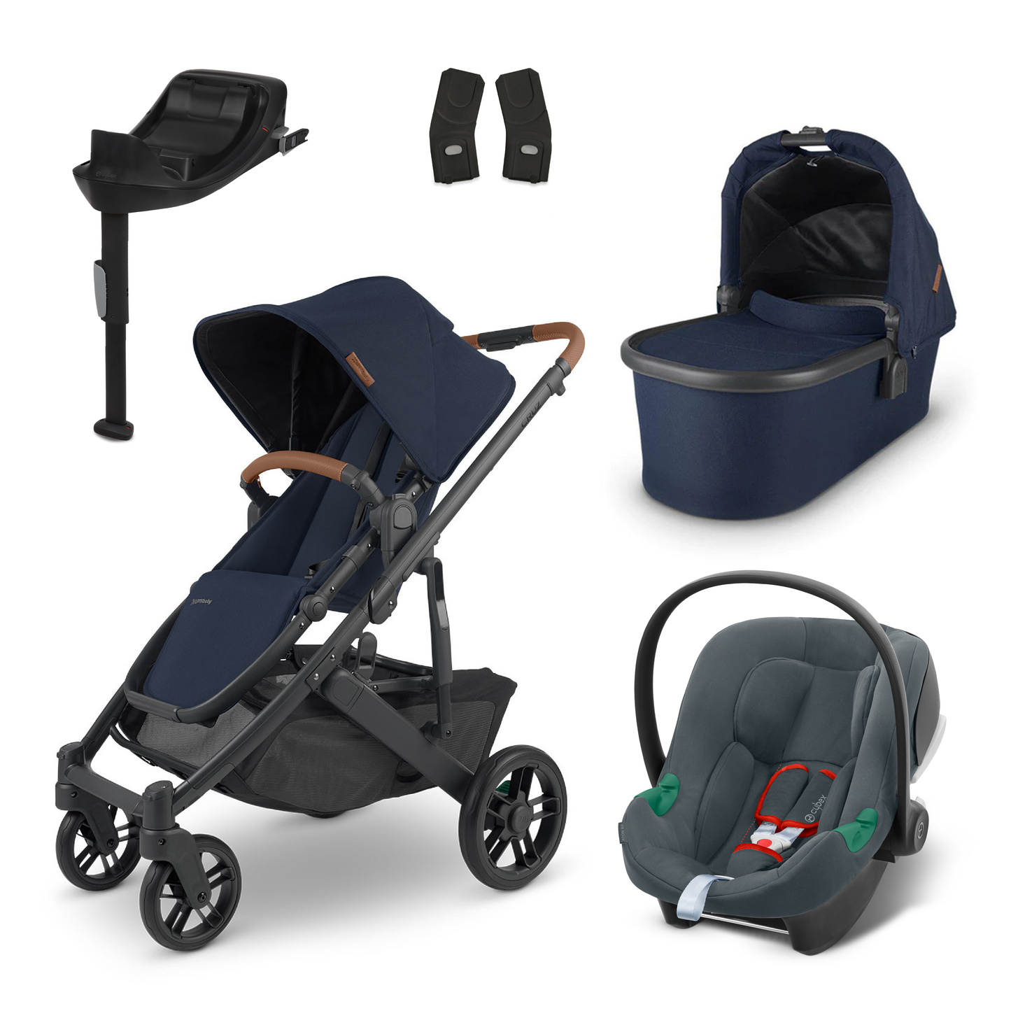 UPPAbaby Cruz with Cybex Aton B2 and Base