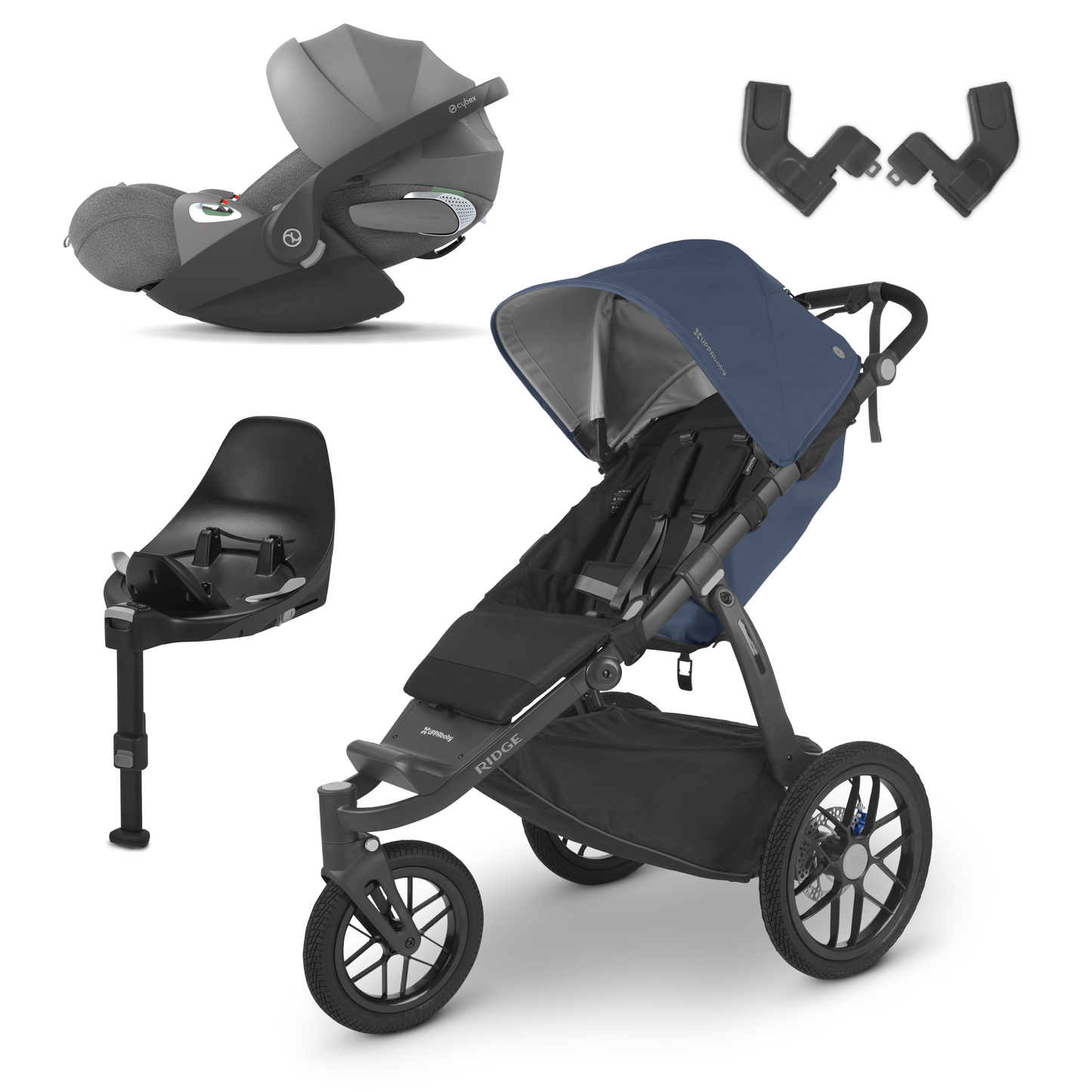 UPPAbaby Ridge with Cybex Cloud T and Base T