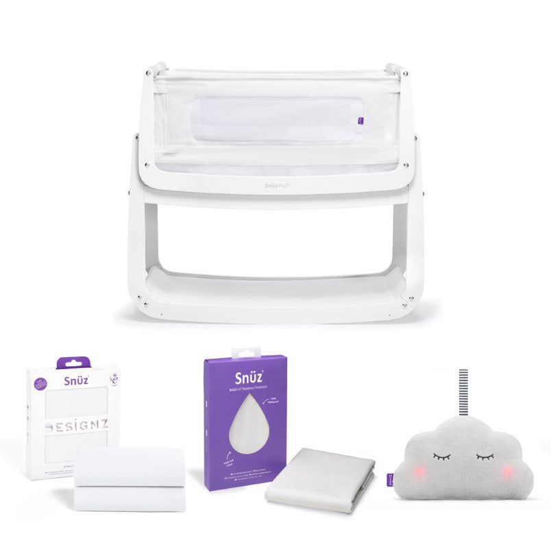 SnuzPod 4 Bedside Crib - Starter Bundle