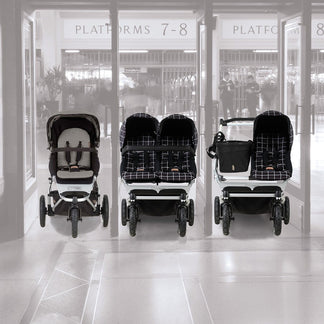 Mountain Buggy Duet with Cybex Aton B2 and Base