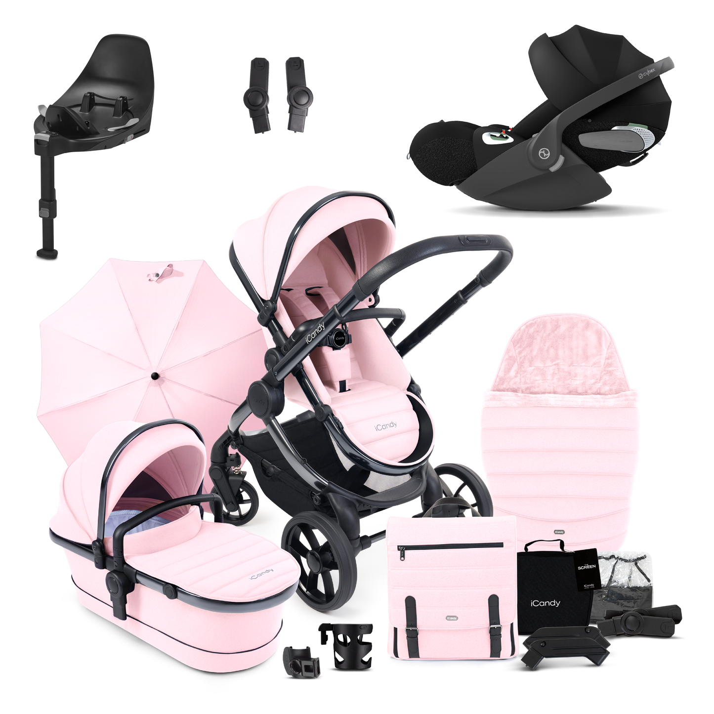 iCandy Peach 7 with Cybex Cloud T and Base T