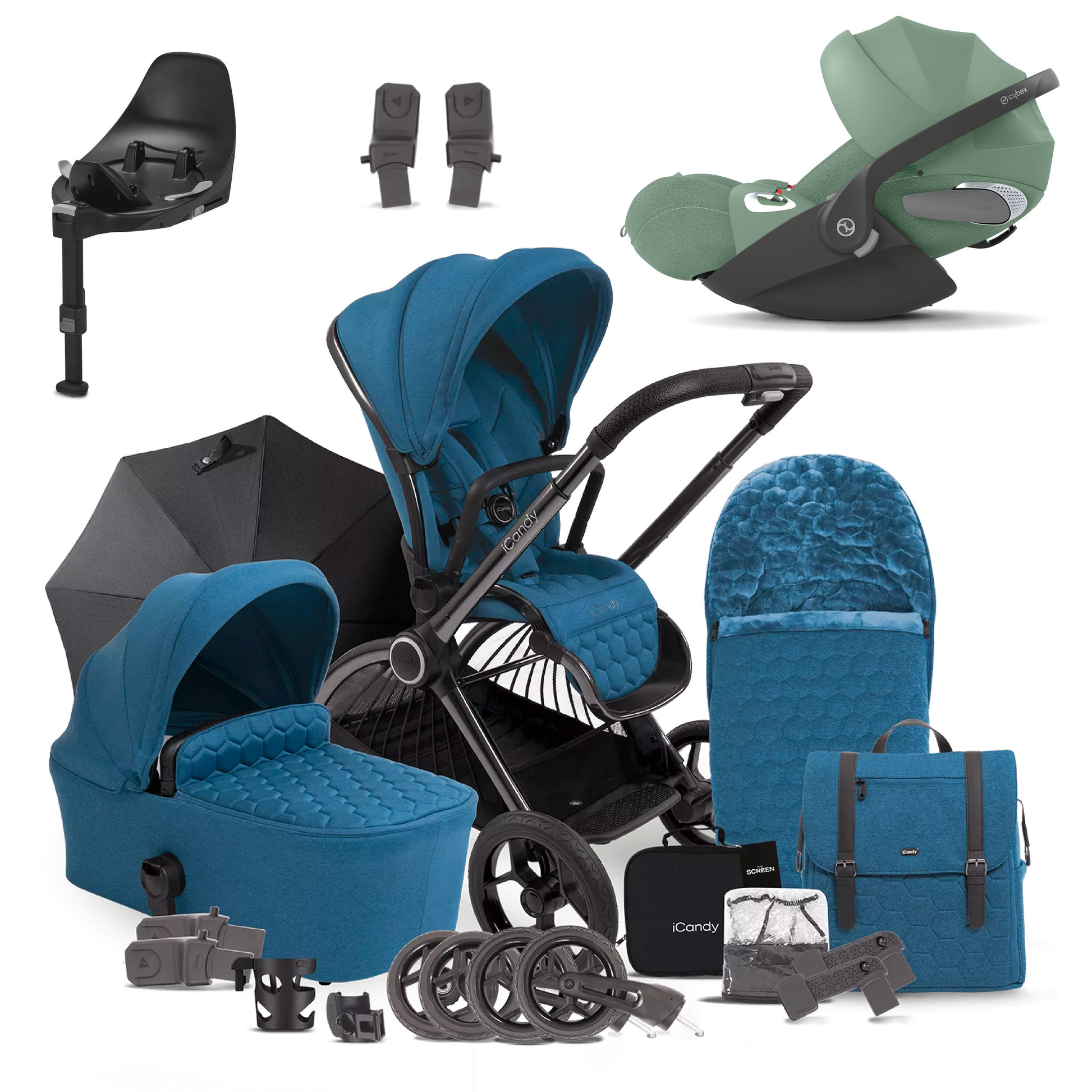 iCandy Core Complete Bundle with Cybex Cloud T