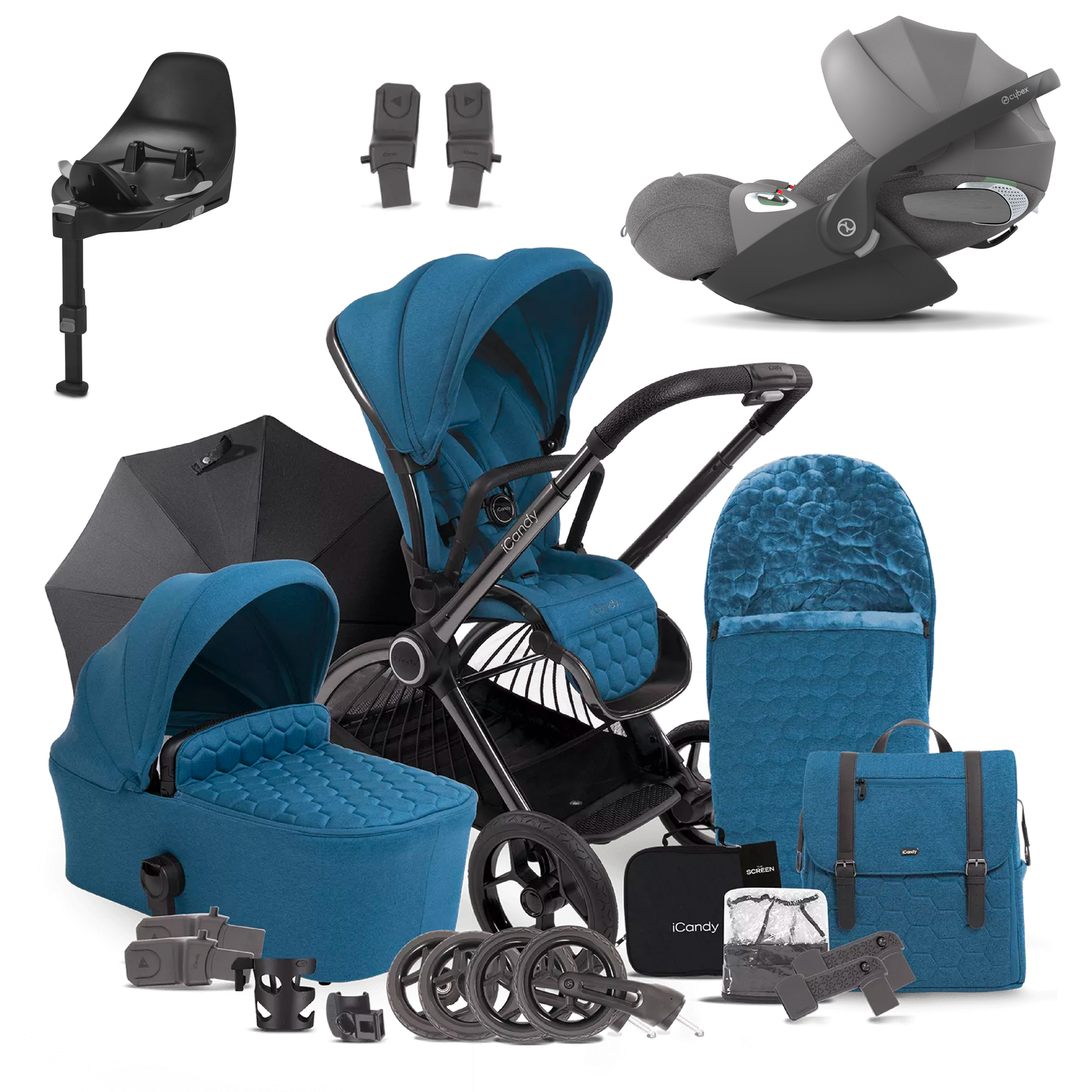 iCandy Core Complete Bundle with Cybex Cloud T