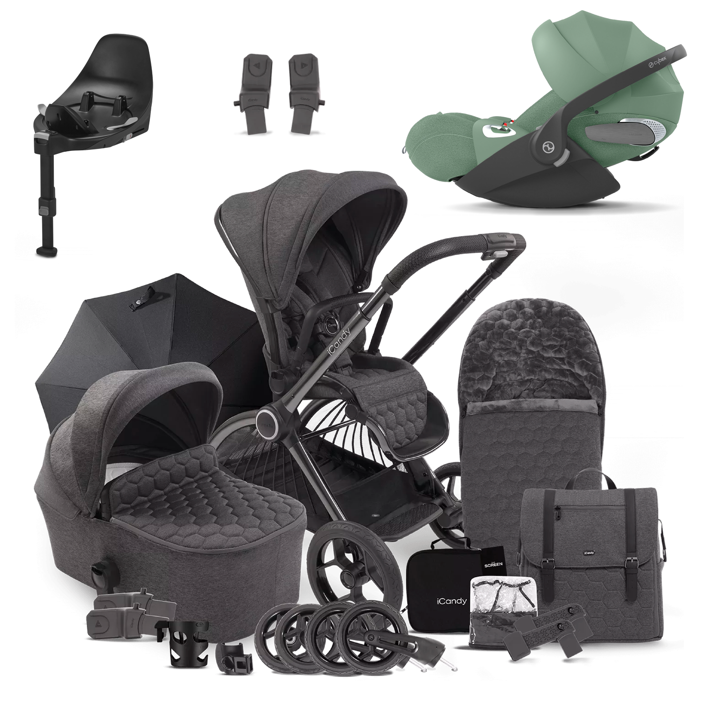 iCandy Core Complete Bundle with Cybex Cloud T