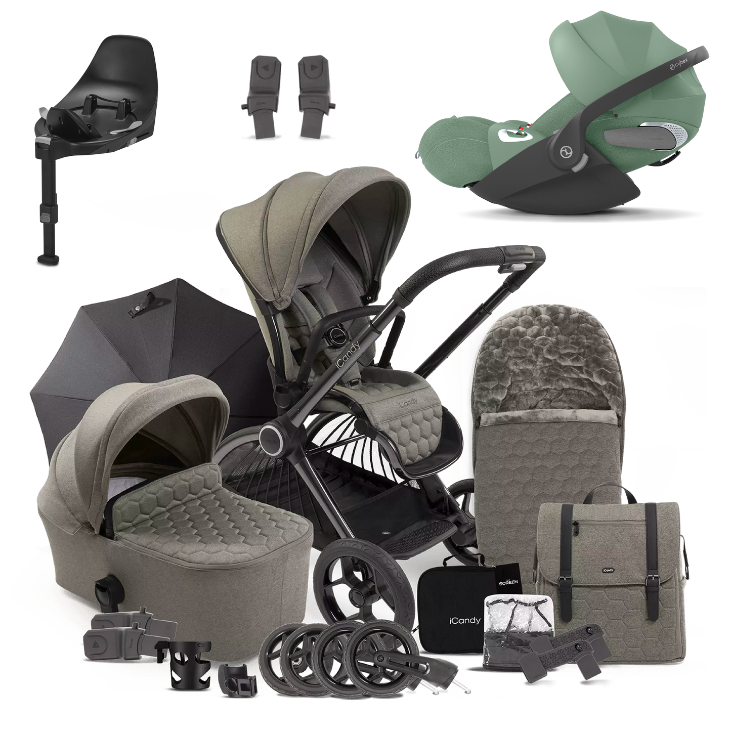 iCandy Core Complete Bundle with Cybex Cloud T