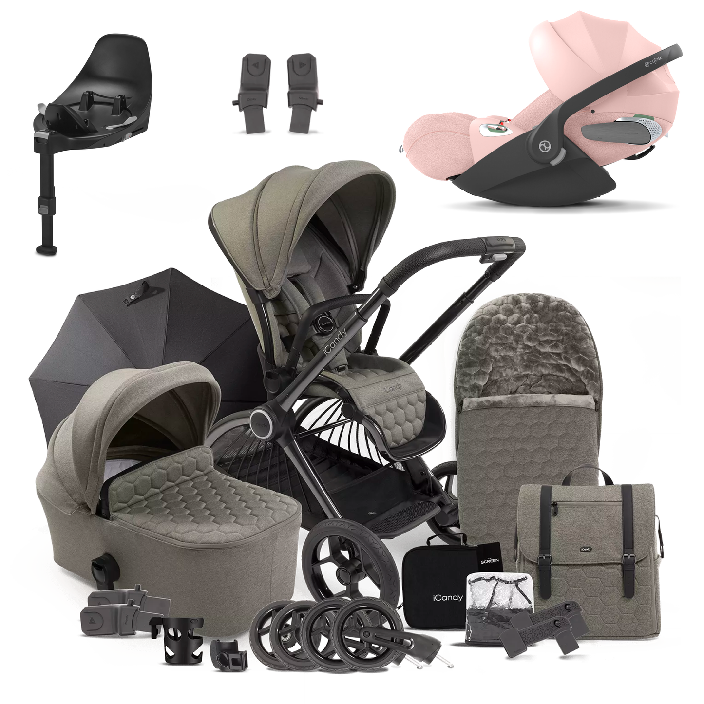 iCandy Core Complete Bundle with Cybex Cloud T