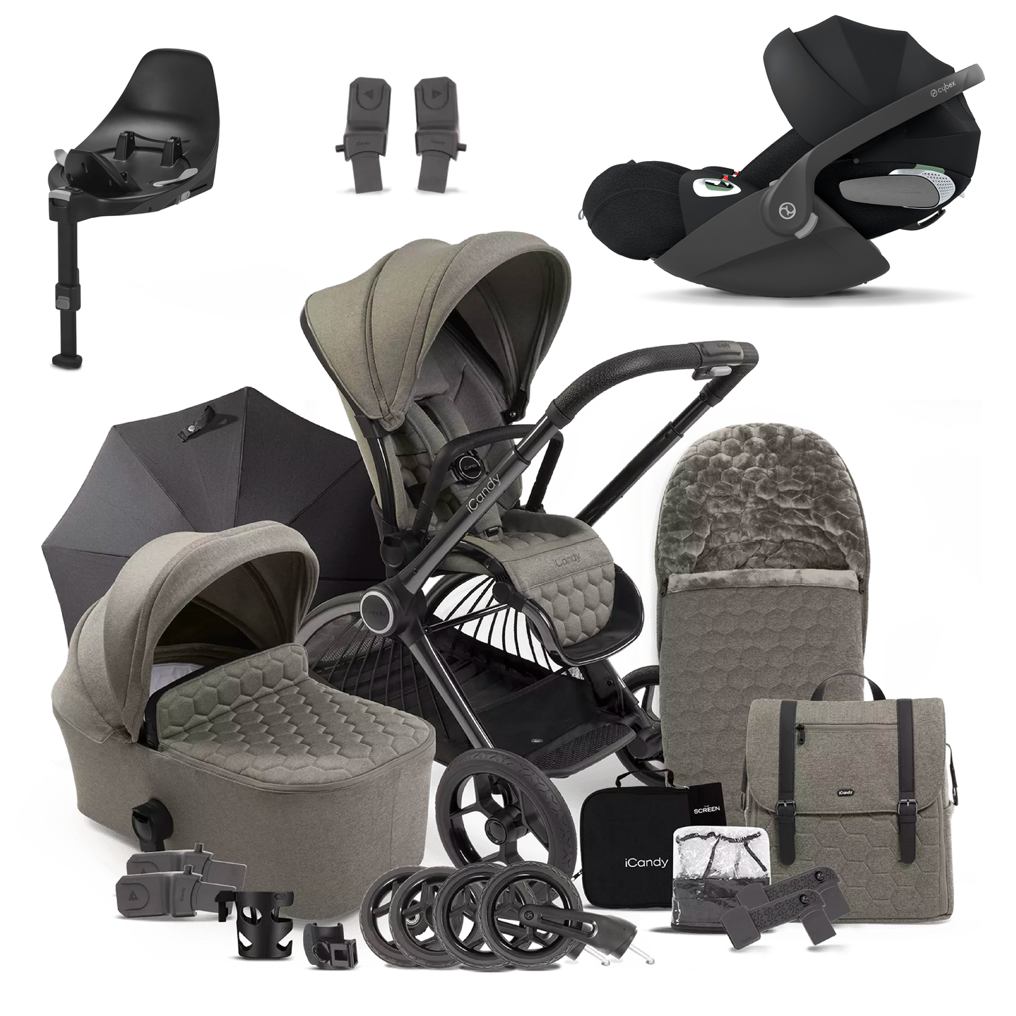 iCandy Core Complete Bundle with Cybex Cloud T