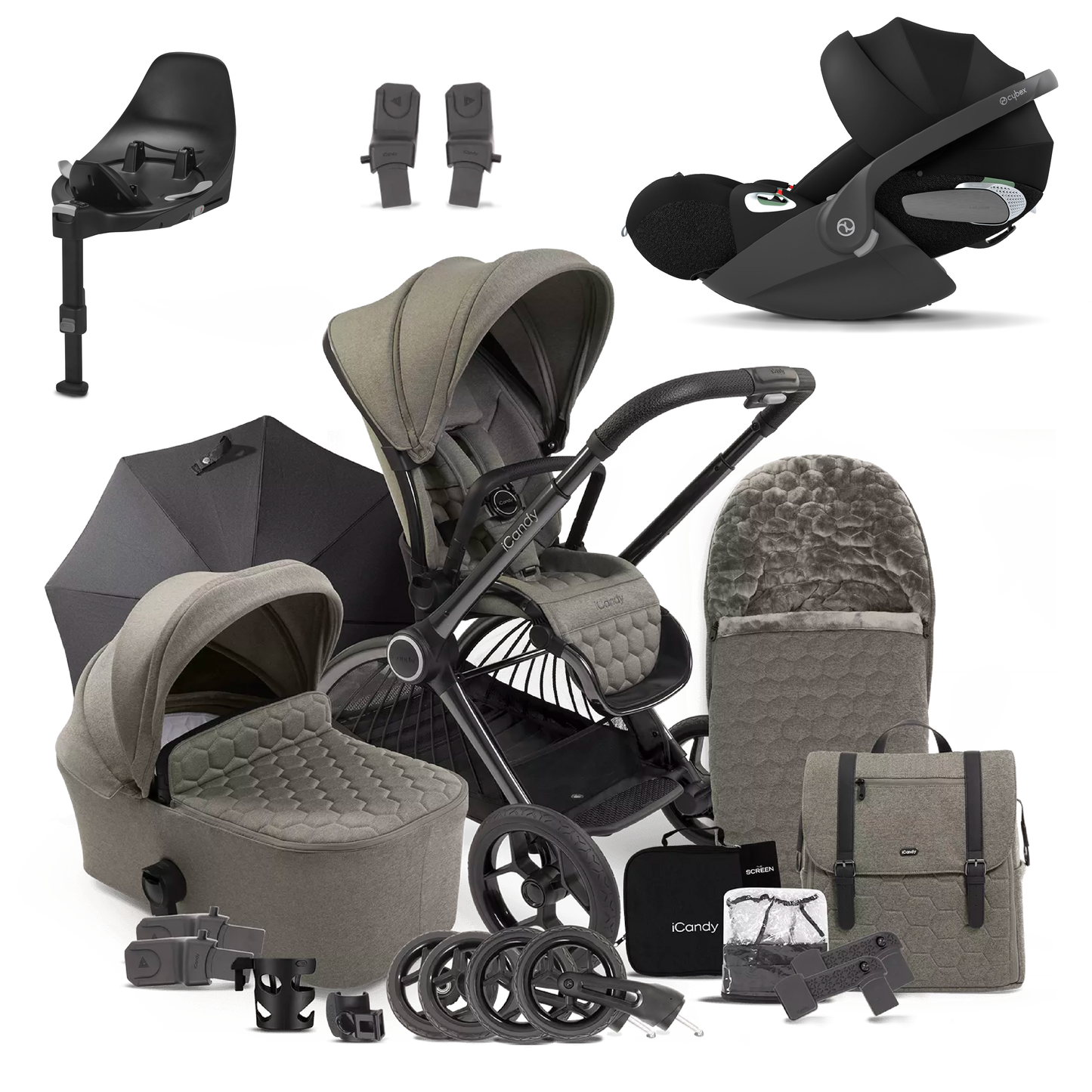 iCandy Core Complete Bundle with Cybex Cloud T