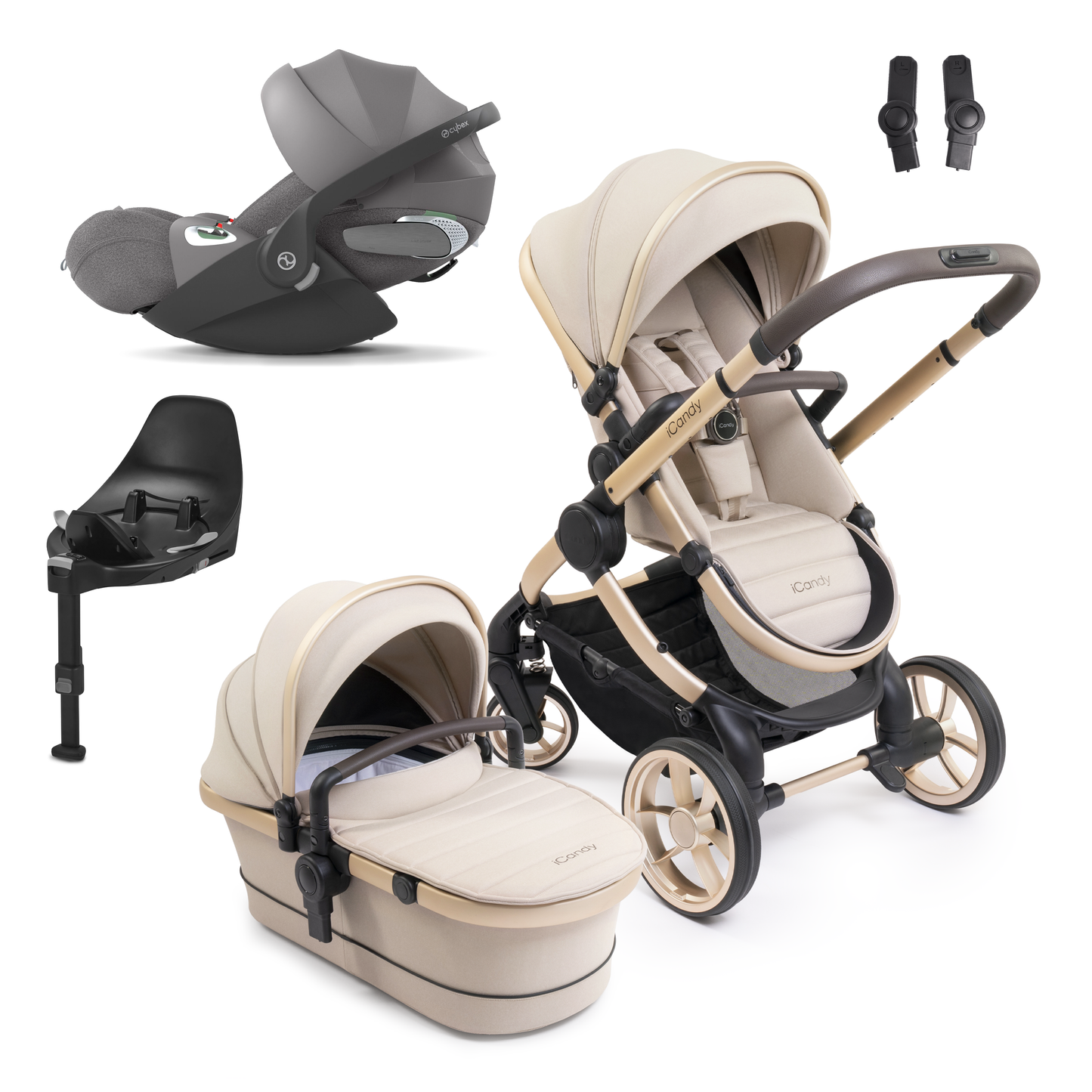 iCandy Peach 7 with Cybex Cloud T and Base T