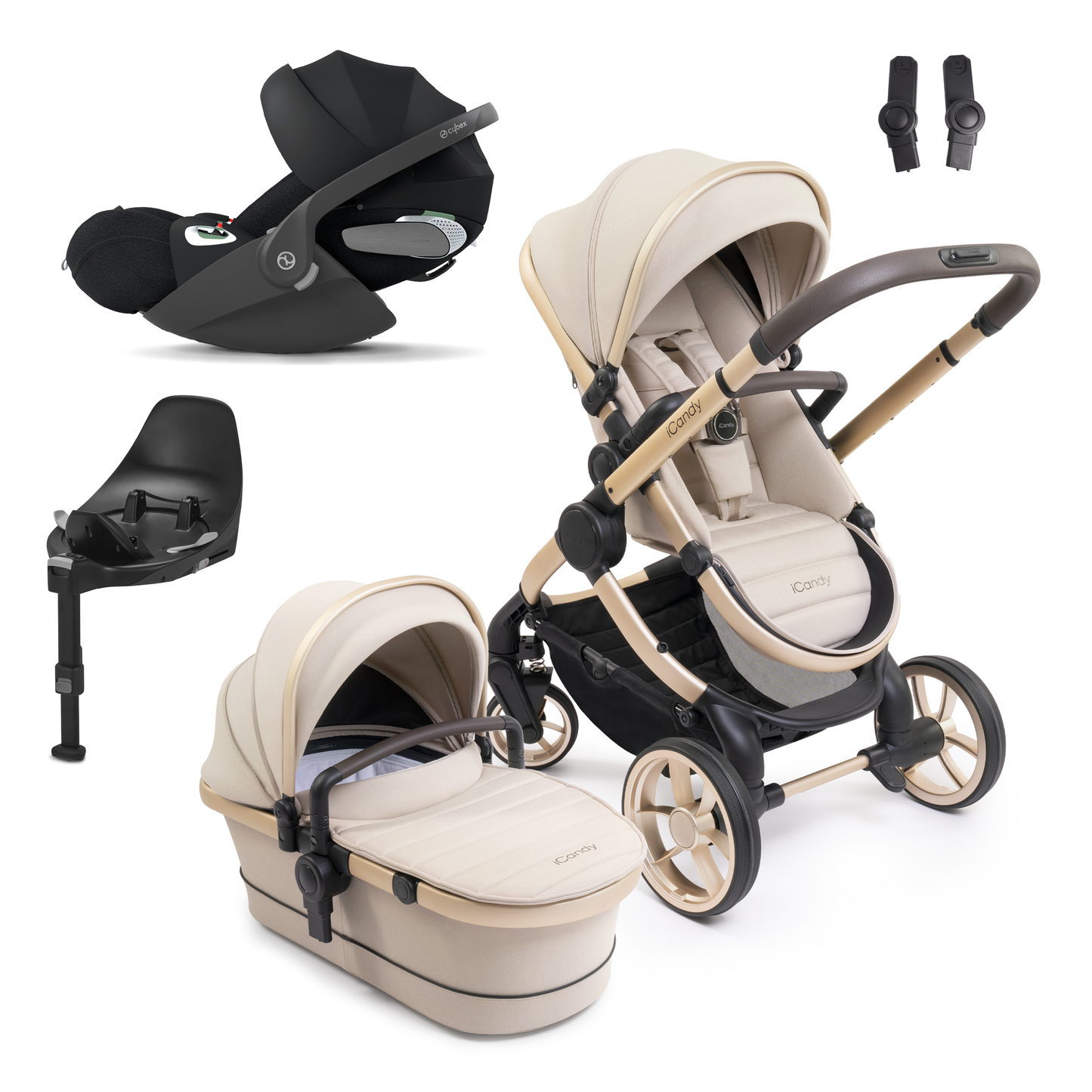 iCandy Peach 7 with Cybex Cloud T and Base T