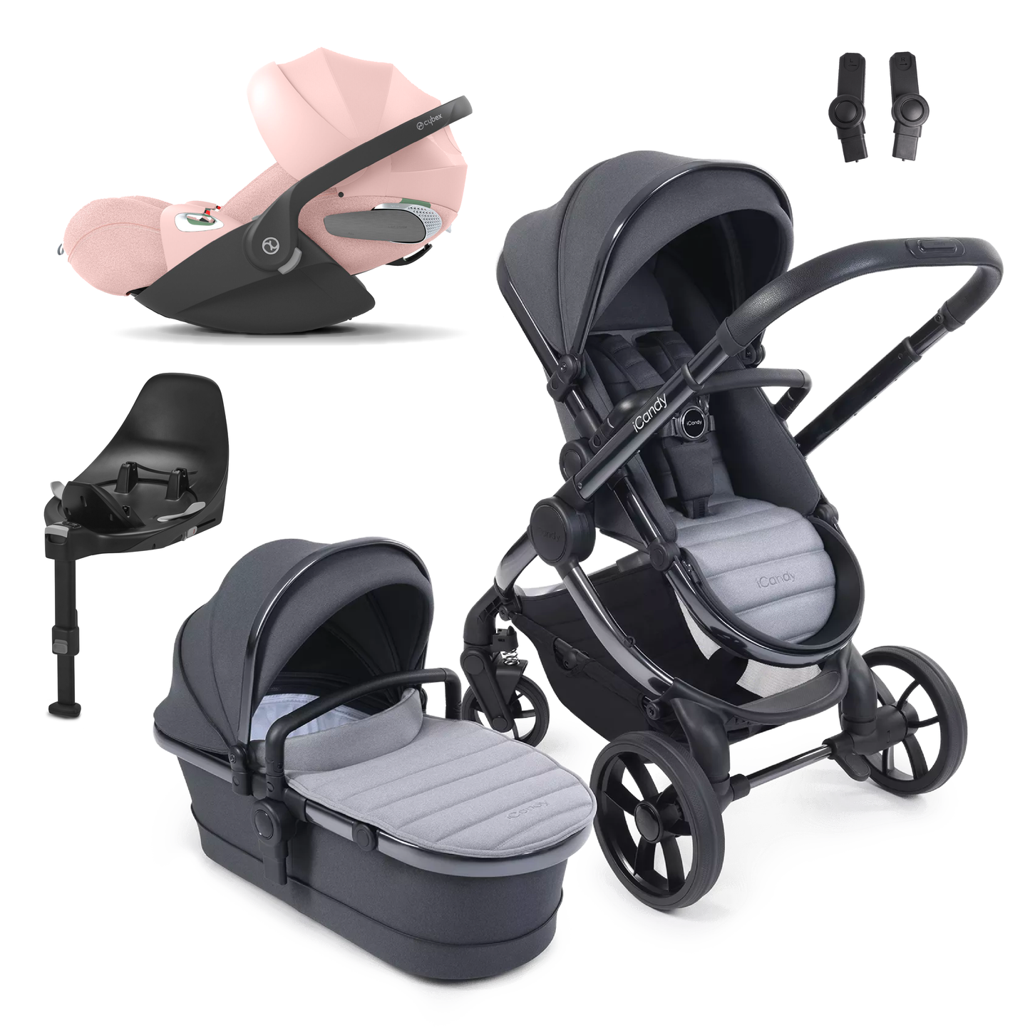 iCandy Peach 7 with Cybex Cloud T and Base T