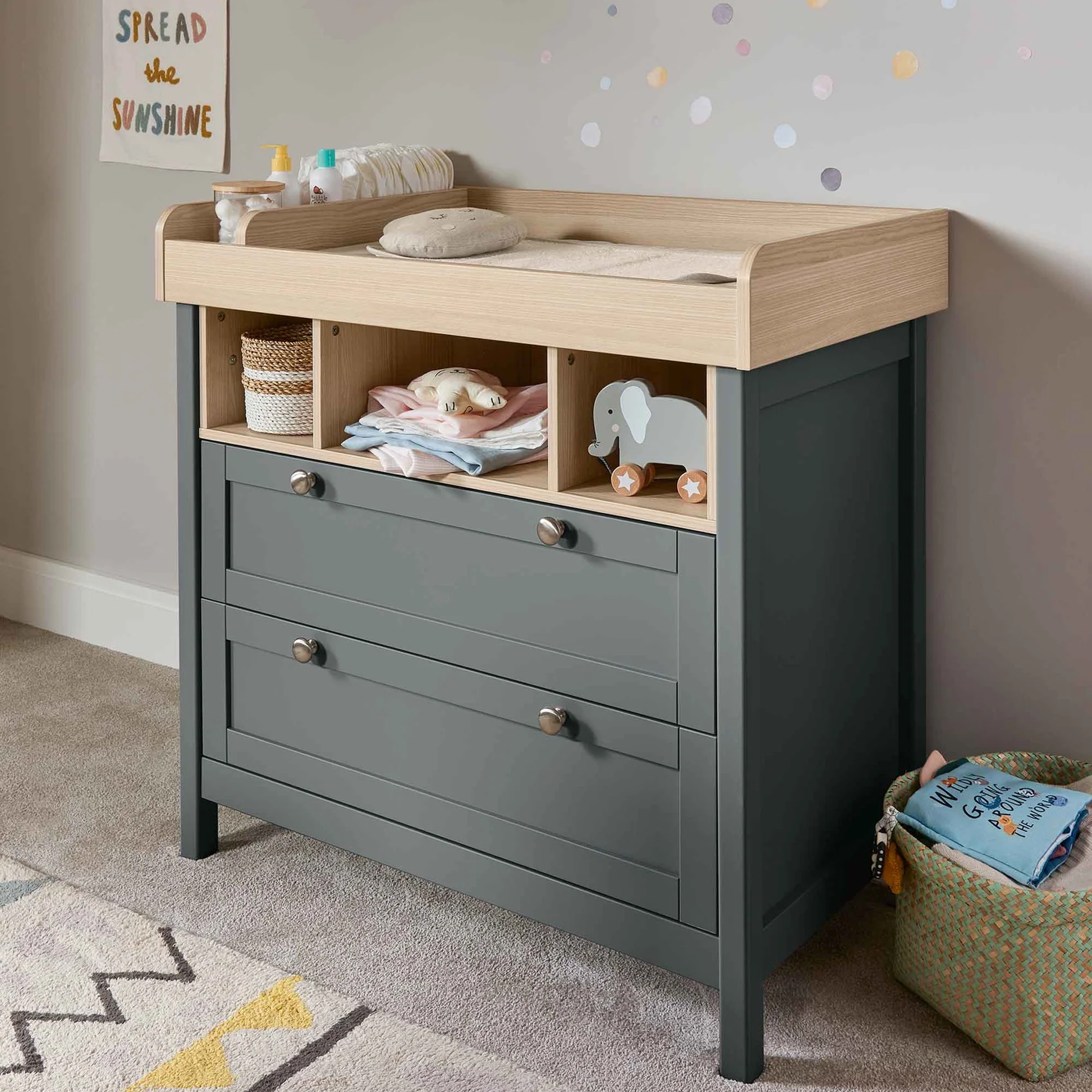Modern baby dresser best sale