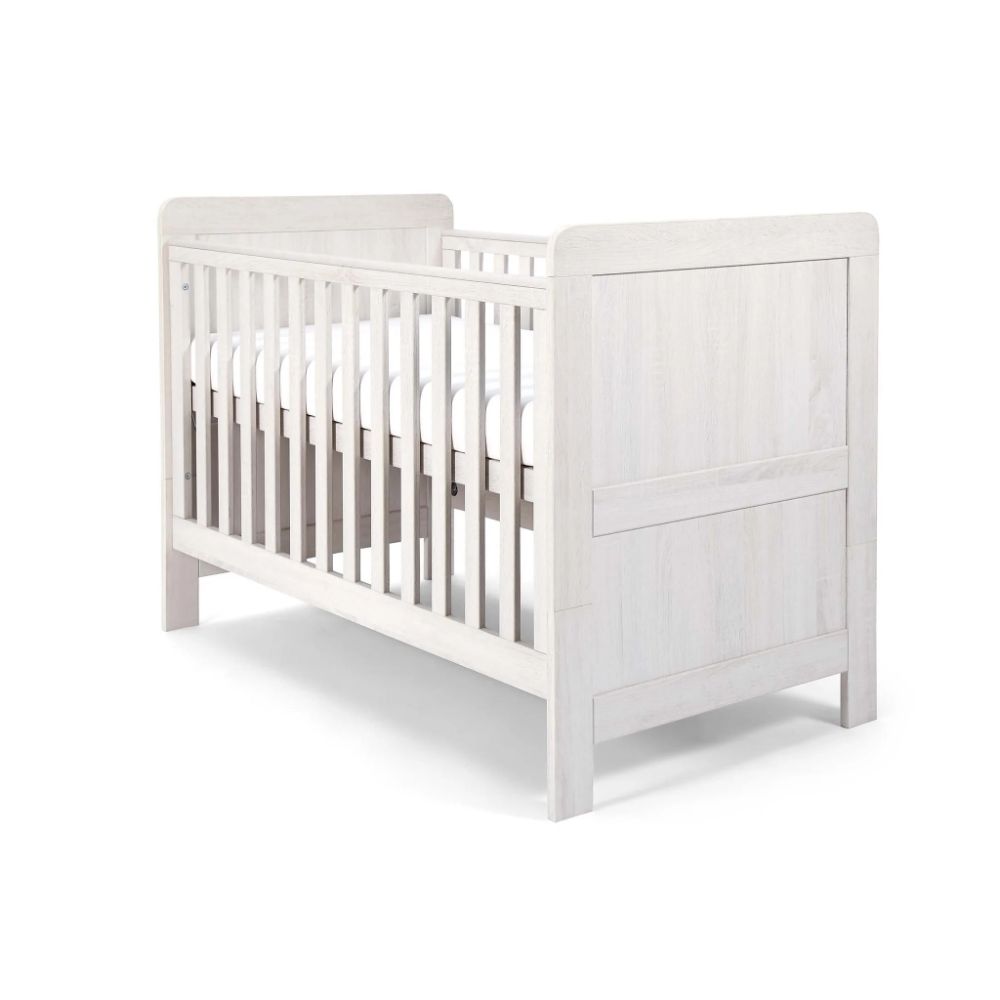 Mamas & Papas Atlas 3 Piece Cotbed Range with Dresser Changer and Wardrobe