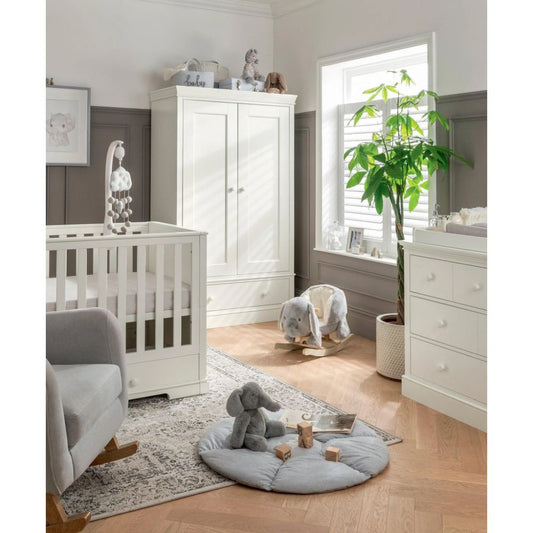 Mamas & Papas Oxford 3 Piece Baby Cot Bed Range with Dresser Changer and Wardrobe