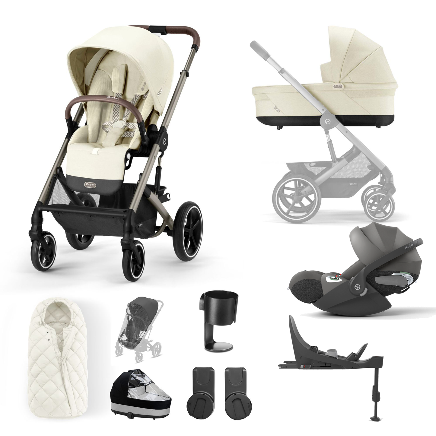Cybex Balios S Lux (2023) with Cloud T and Base T Bundle