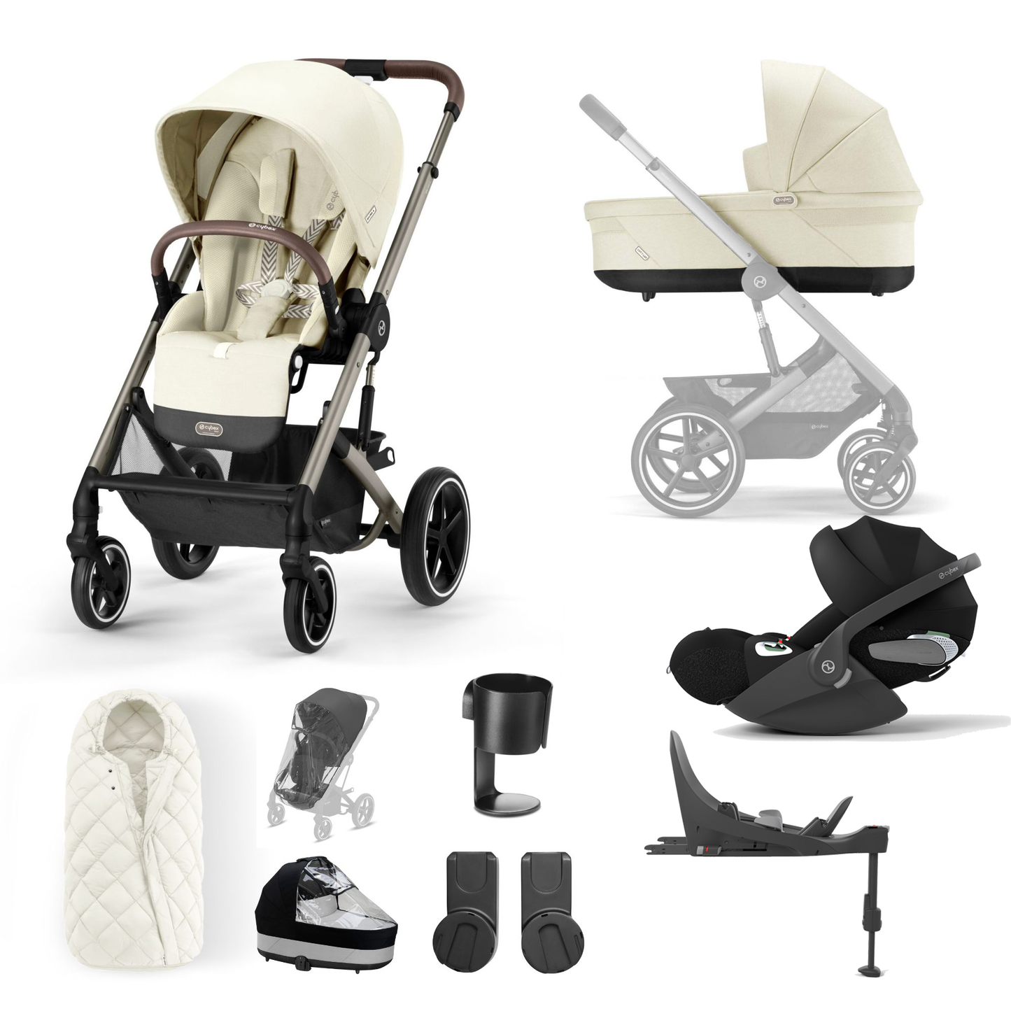 Cybex Balios S Lux (2023) with Cloud T and Base T Bundle